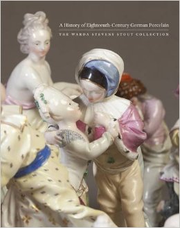 Cover of the 2013 book titled A History of Eighteenth Century German Porcelain by Christina Nelson and Letitia Roberts